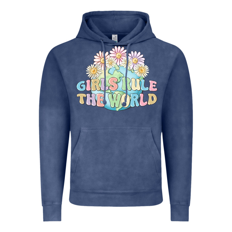 Girls Run The World Vintage Hoodie by MaliasSmallBusiness | Teevron