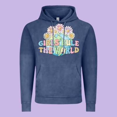 Vintage Hoodie girls run the world
