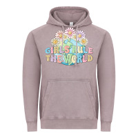 Vintage Zinc girls run the world Vintage Hoodie - MaliasSmallBusiness