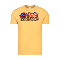 Vintage Mustard this is god s country Vintage Tee - texasbilliewilder