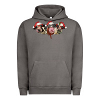Pigment Tornado christmas holstein cows Urban Hoodie - LillyAllenDesigns