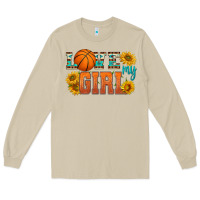 Mushroom love my girl basketball Long Sleeve Tee - HRA Design Shop