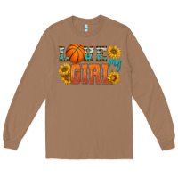 Toasted Coconut love my girl basketball Long Sleeve Tee - HRA Design Shop