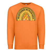 Carrot Childhood cancer awareness rainbow Premium Sweatshirt - Jasminsmagicworld