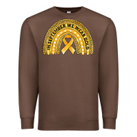 Chestnut Childhood cancer awareness rainbow Premium Sweatshirt - Jasminsmagicworld