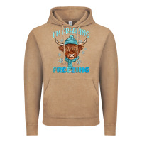 Vintage Coffee i'm freaking freezing Vintage Hoodie - MaliasSmallBusiness