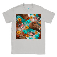 Moon Dust western cowboy hat seamless pattern Classic Tee - BundleAndBundleShop