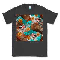 Smoke western cowboy hat seamless pattern Classic Tee - BundleAndBundleShop