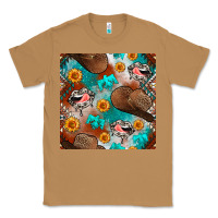 Toasted Coconut western cowboy hat seamless pattern Classic Tee - BundleAndBundleShop