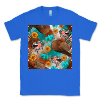 True Royal western cowboy hat seamless pattern Classic Tee - BundleAndBundleShop