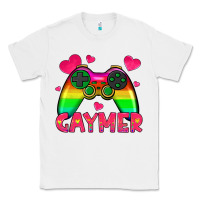 White gaymer Classic Tee - HRA Design Shop