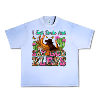 Grape Ice i just smile and say god bless Urban Heavy Tee - Zillion Design Studio