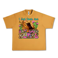 Peanut Butter i just smile and say god bless Urban Heavy Tee - Zillion Design Studio