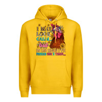 Lemon i may look calm but in my head i pecked you three Premium Hoodie - NancyCooperArtShop