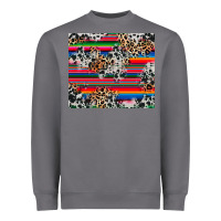 Storm cowhide leopard serape Heavyweight Sweatshirt - RanaPortraitStore