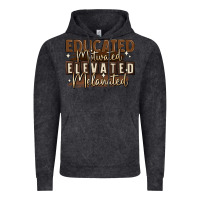Vintage Arctic educated motivated elevated melanated Vintage Hoodie - MaliasSmallBusiness