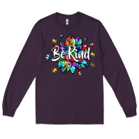Plum be kind2 Long Sleeve Tee - SublimationCraftShop