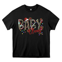 Black baby claus Heavy Core Tee - SublimationCraftShop