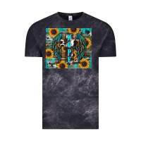 Cloud Black western hope sunflower's Vintage Tee - RanaPortraitStore
