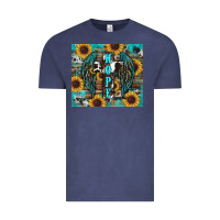 Vintage Denim western hope sunflower's Vintage Tee - RanaPortraitStore