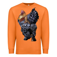 Carrot Brahma Rooster Premium Sweatshirt - LillyAllenDesigns