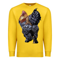Lemon Brahma Rooster Premium Sweatshirt - LillyAllenDesigns