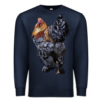 Navy Brahma Rooster Premium Sweatshirt - LillyAllenDesigns