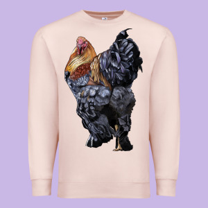 Brahma Rooster Premium Sweatshirt Designed By Lillyallendesigns