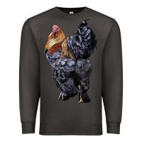 Smoke Brahma Rooster Premium Sweatshirt - LillyAllenDesigns