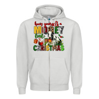 Dove Grey have yourself a mooey little christmas Zipper Hoodie - AdoDesignShop