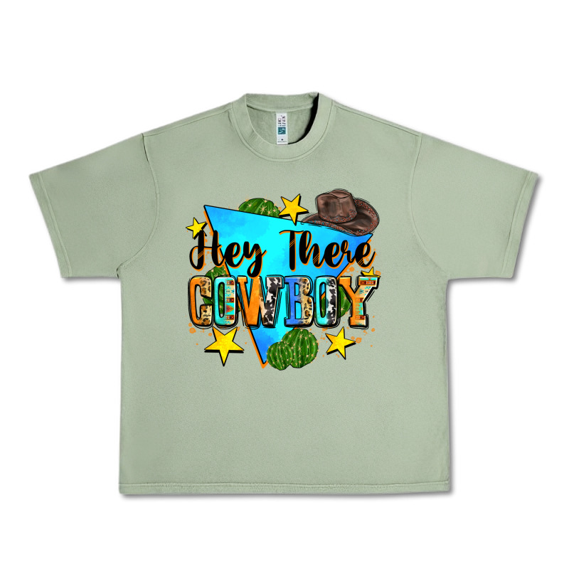 Hey There Cowboy Urban Heavy Tee by Zillion Design Studio | Teevron
