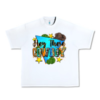White hey there cowboy Urban Heavy Tee - Zillion Design Studio