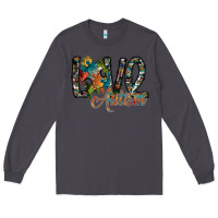 Smoke love autism Long Sleeve Tee - SublimationCraftShop