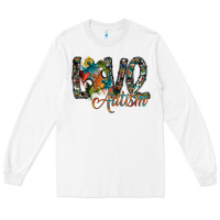 White love autism Long Sleeve Tee - SublimationCraftShop
