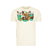 Vintage Arctic french bulldog coffee cups Vintage Tee - Zillion Design Studio
