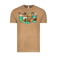 Vintage Camel french bulldog coffee cups Vintage Tee - Zillion Design Studio