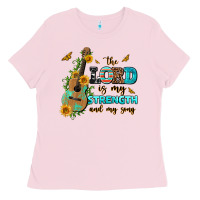 The Lord Is My Strength And My Song Guitar With Su Ladies Tee | Teevron