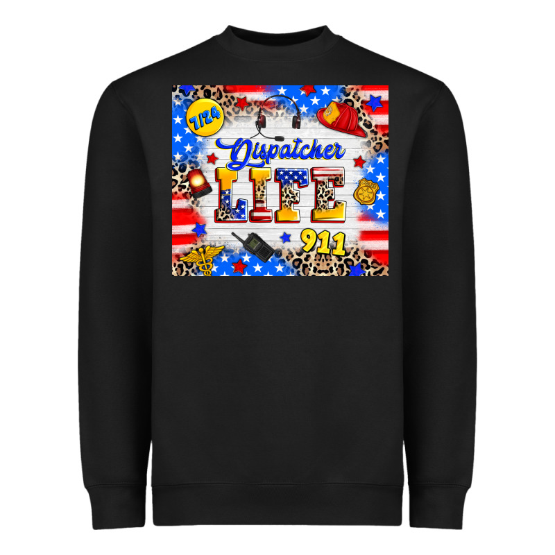 Dispatcher Life Heavyweight Sweatshirt by RanaPortraitStore | Teevron