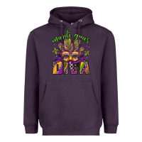 Plum mardi gras diva Heavyweight Hoodie - Jasminsmagicworld