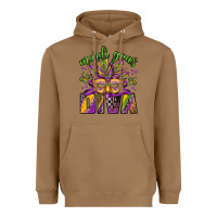 Toasted Coconut mardi gras diva Heavyweight Hoodie - Jasminsmagicworld
