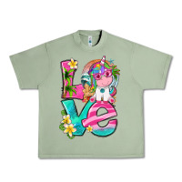 Oil Green love summer unicorn Urban Heavy Tee - texasbilliewilder