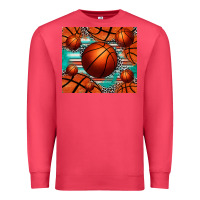 Cardinal basketball leopard serape tumbler Premium Sweatshirt - Jasminsmagicworld