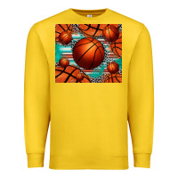 Lemon basketball leopard serape tumbler Premium Sweatshirt - Jasminsmagicworld