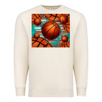 Sandshell basketball leopard serape tumbler Premium Sweatshirt - Jasminsmagicworld