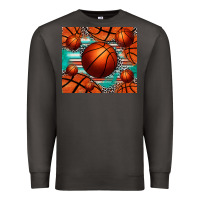 Smoke basketball leopard serape tumbler Premium Sweatshirt - Jasminsmagicworld