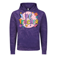 Cloud Purple pe teacher Vintage Hoodie - MaliasSmallBusiness