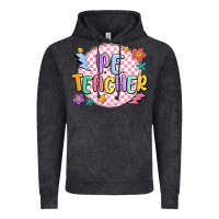 Vintage Black pe teacher Vintage Hoodie - MaliasSmallBusiness