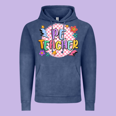 Vintage Hoodie pe teacher