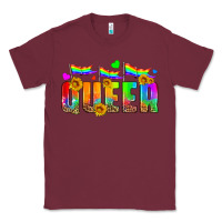 Burgundy queer Classic Tee - HRA Design Shop