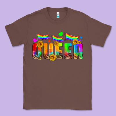 Queer Classic Tee Designed By Hra Design Shop